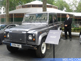 James Bond cars in London